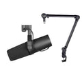 Podcast SM7B Starter Bundle with Sierra Desktop Boom Stand - Hollywood DJ