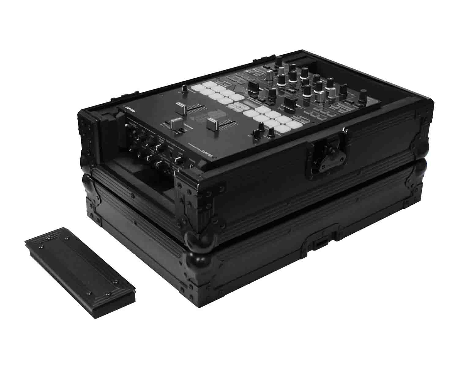 Odyssey FZ10MIXXDBL, Universal Black 10″ Format DJ Mixer Flight Case - Hollywood DJ