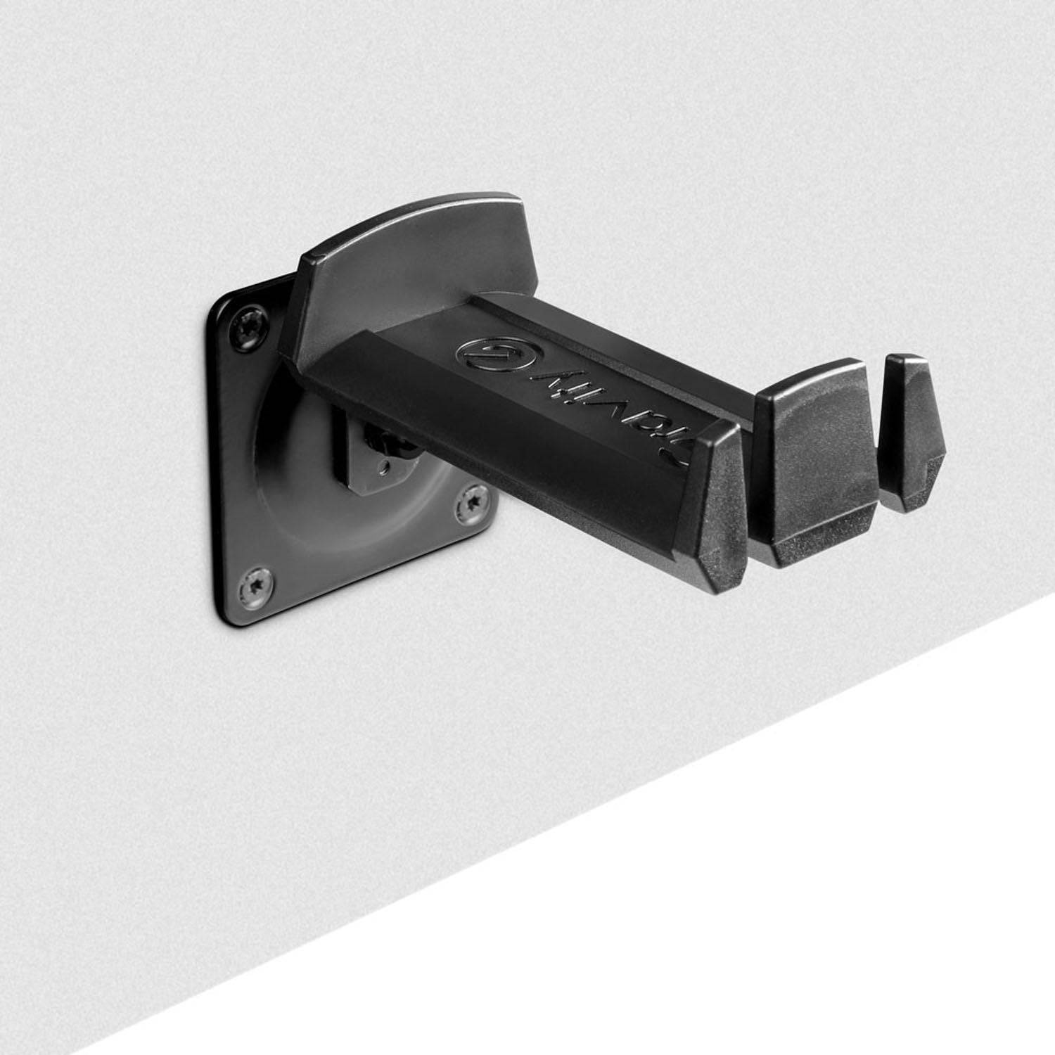 Gravity GHPHWMB01B Wall Mount Headphones Hanger - Hollywood DJ