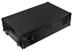 Odyssey FZGSDDJREV7WBL Glide Style Flight Case for Pioneer DDJ-REV7 Controller with Wheels and Laptop Platform - Black - Hollywood DJ