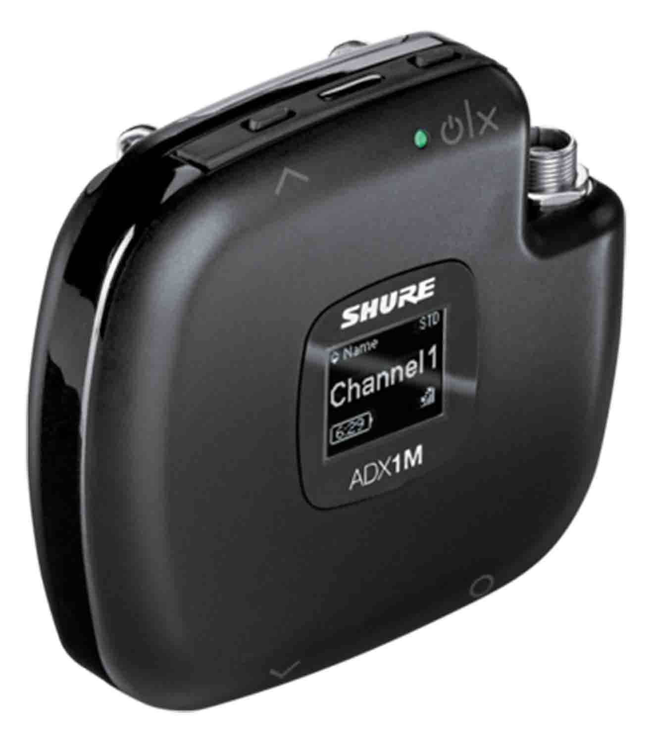 Shure ADX1M Micro Wireless Bodypack Transmitter - Hollywood DJ