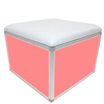 ProX XSA-B2X2W LUMOStage White Padded Seat Cushion -  2 Ft X 2 Ft - Hollywood DJ