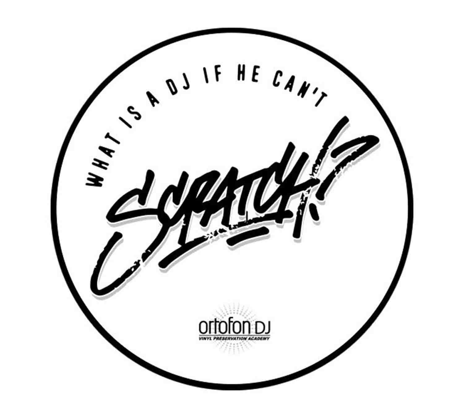 Ortofon SM-22 Scratch 12" Limited Edition Slipmats - 2 Pack - Hollywood DJ