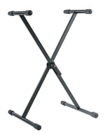 K&M 18930 Keyboard Stand X Style - Black - Hollywood DJ
