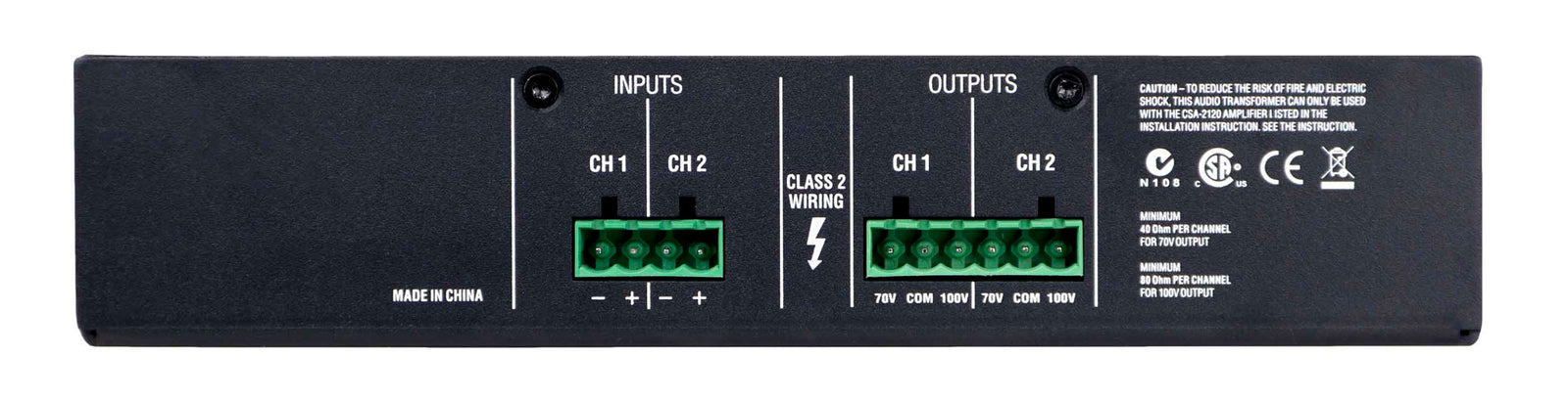 JBL NCST2120-X, 2-Channel Transformer Kit for CSA2120 - Hollywood DJ