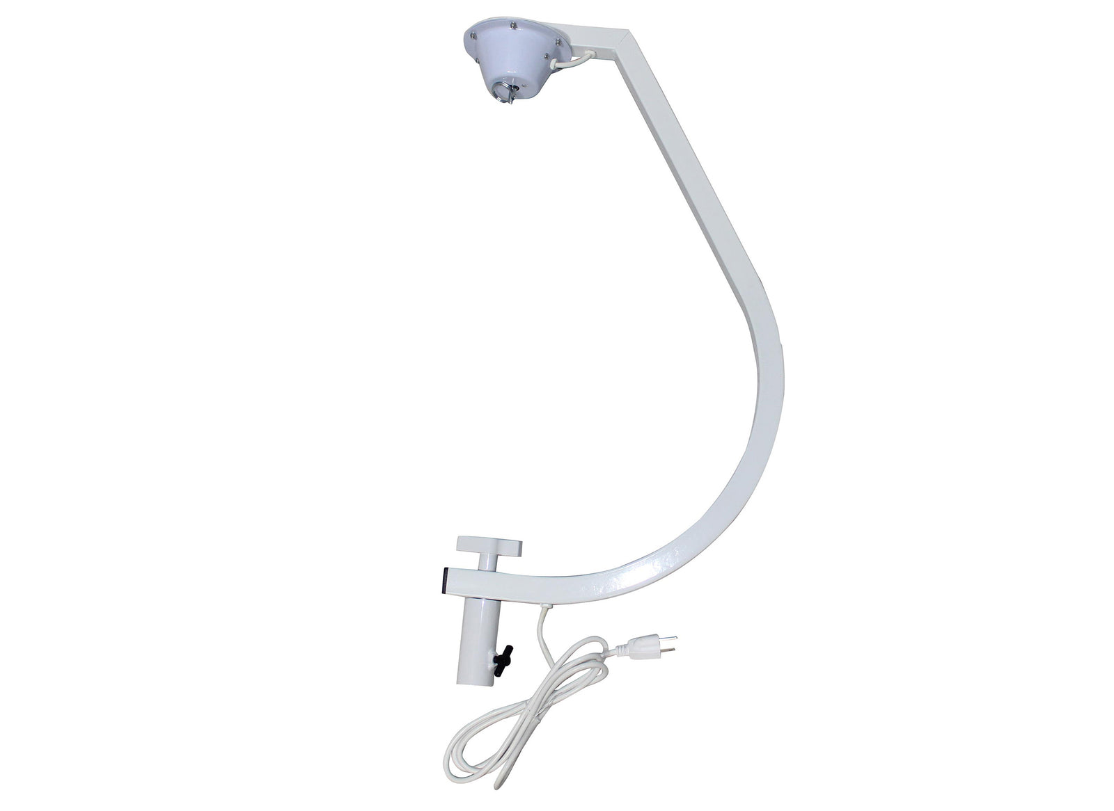 ProX X-MB20STAND 20" Mirror Ball Free Standing Hook with 1 RPM Motor - White by ProX Cases