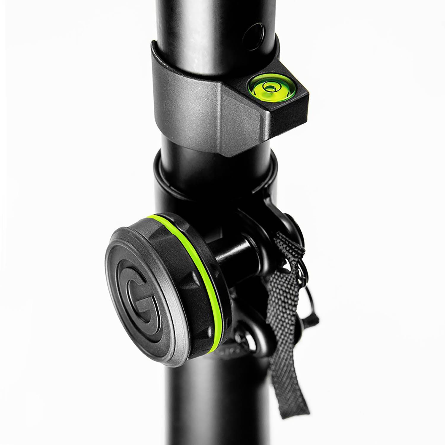 Gravity GSALC35B Clip-On Spirit Level For 35 mm Poles - Hollywood DJ