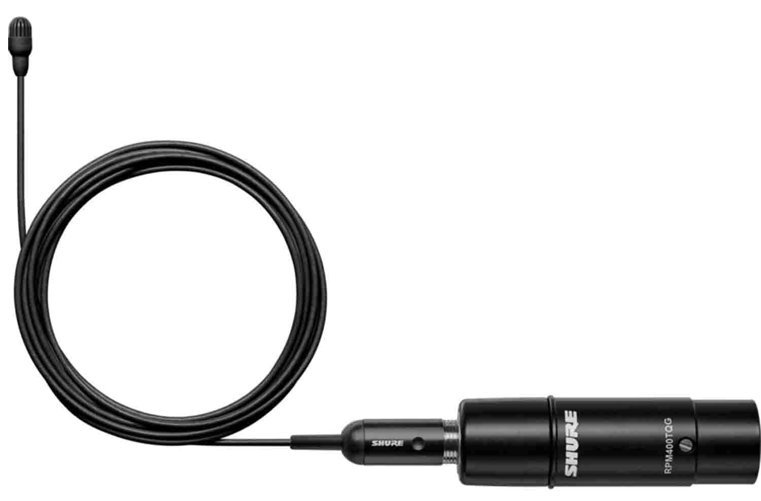 Shure TL47B/O TwinPlex TL47 Subminiature Lavalier Microphone with Accessories - Black - Hollywood DJ