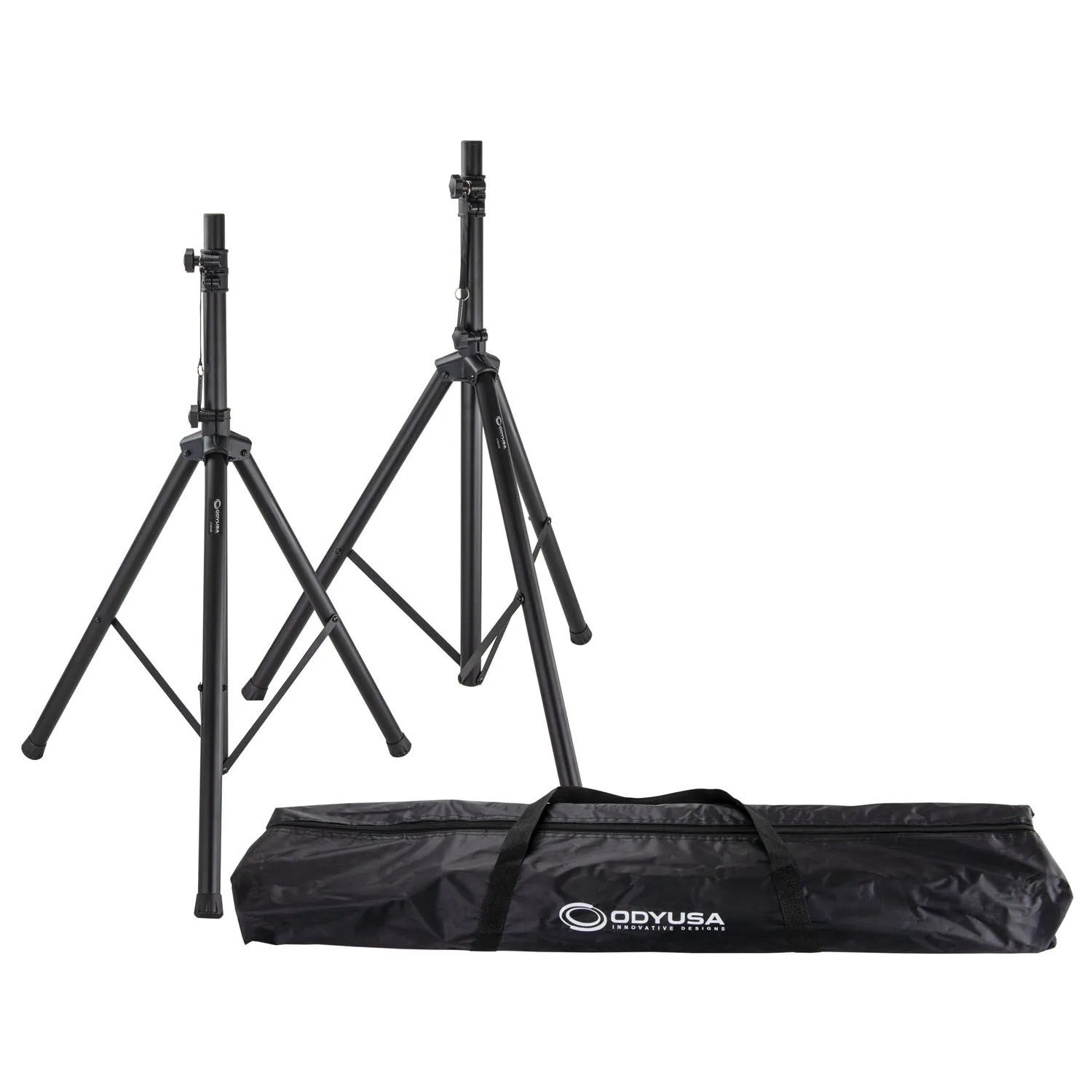 LD Systems DAVE 12 G4X, Powered PA System DJ Package with Odyssey Stands and Cables - Hollywood DJ