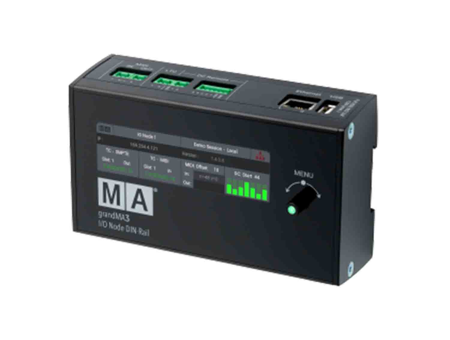 MA Lighting MA4023578 Grandma3 I/O Node DIN-Rail - Hollywood DJ