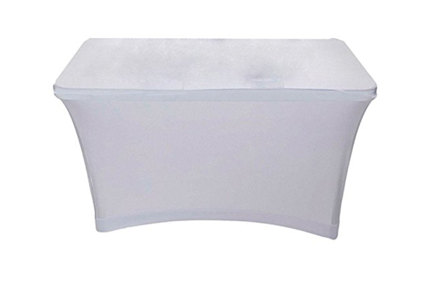B-Stock: REPLACEMENT SCRIM Scrim King SS-TBL 402-W White 4' Table Scrim with Closed Back - Hollywood DJ