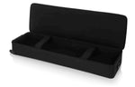 Gator Cases GK-88 XL Rigid Lightweight Case for Extra Long 88 Note Keyboards with Wheels - Hollywood DJ