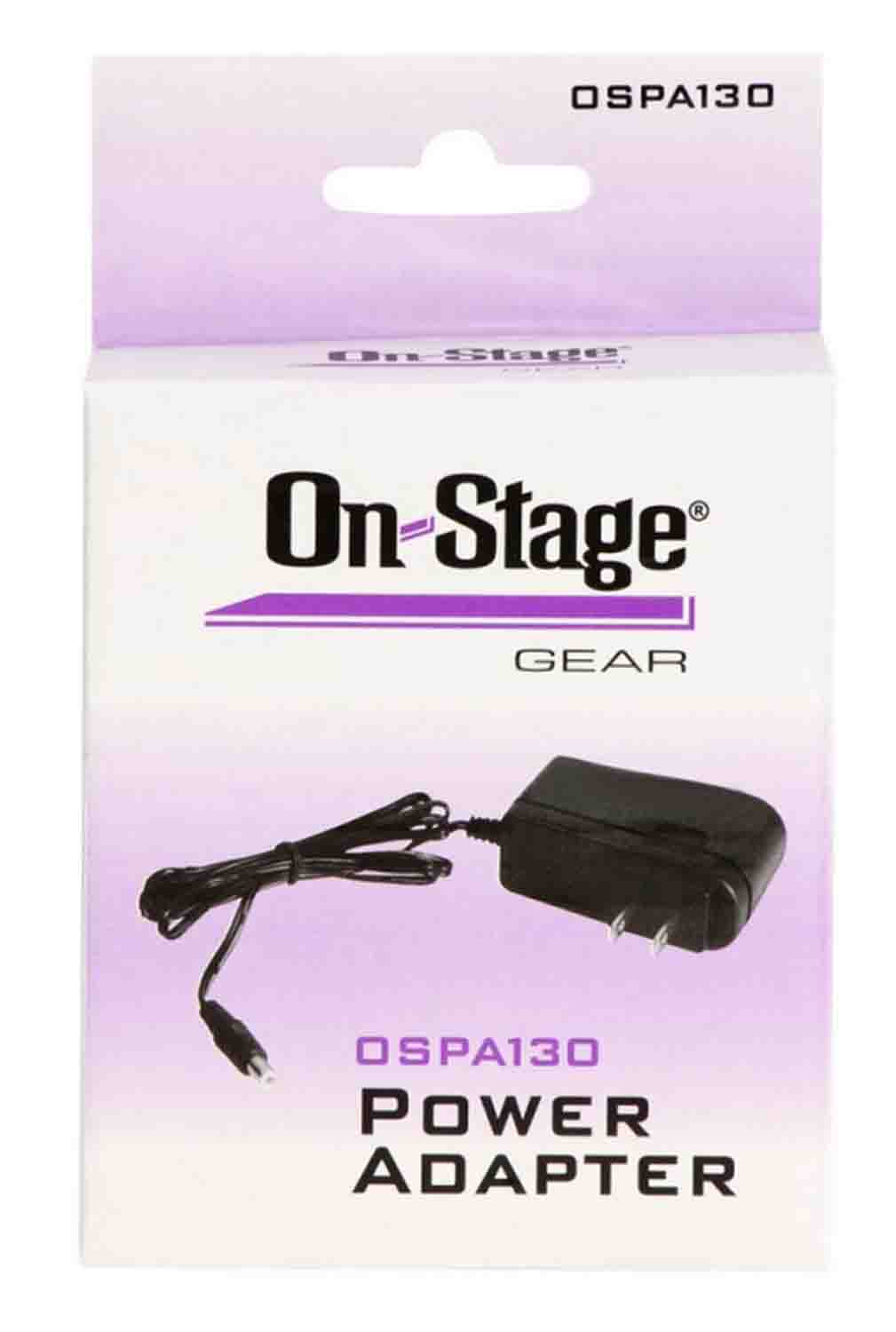 On Stage OSPA130 Power Adapter - Hollywood DJ
