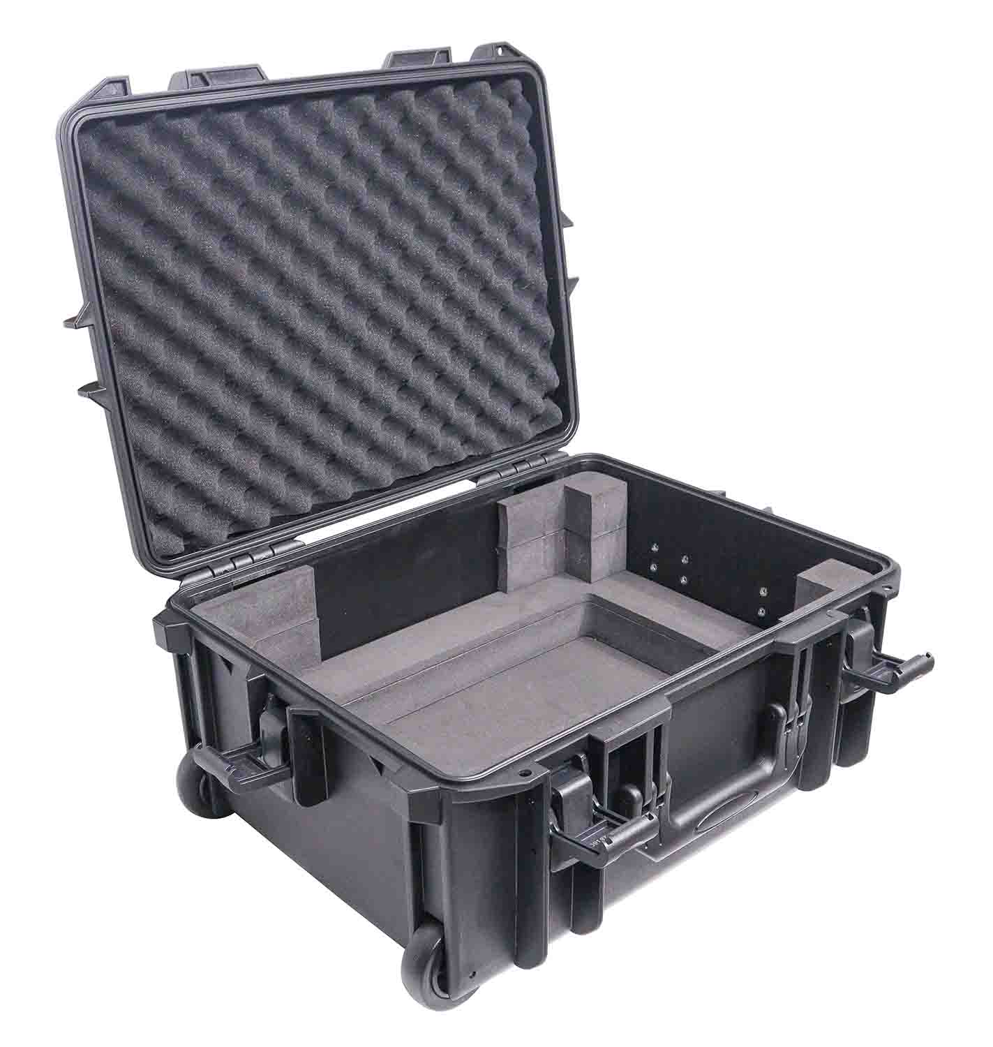 ProX XM-CDHW UltronX Watertight Case Holds CDJ-3000 and 12 Inch Mixers with Handle and Wheels - Hollywood DJ