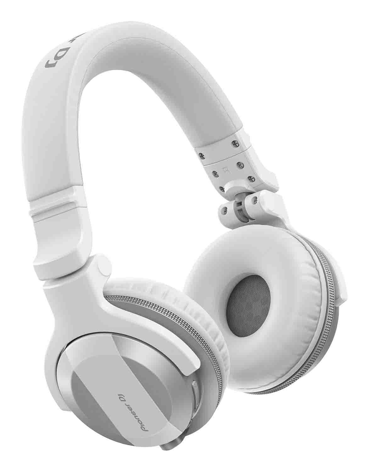 B-Stock: Pioneer DJ HDJ-CUE1BT-W On-Ear DJ Headphones with Bluetooth - White Pioneer DJ