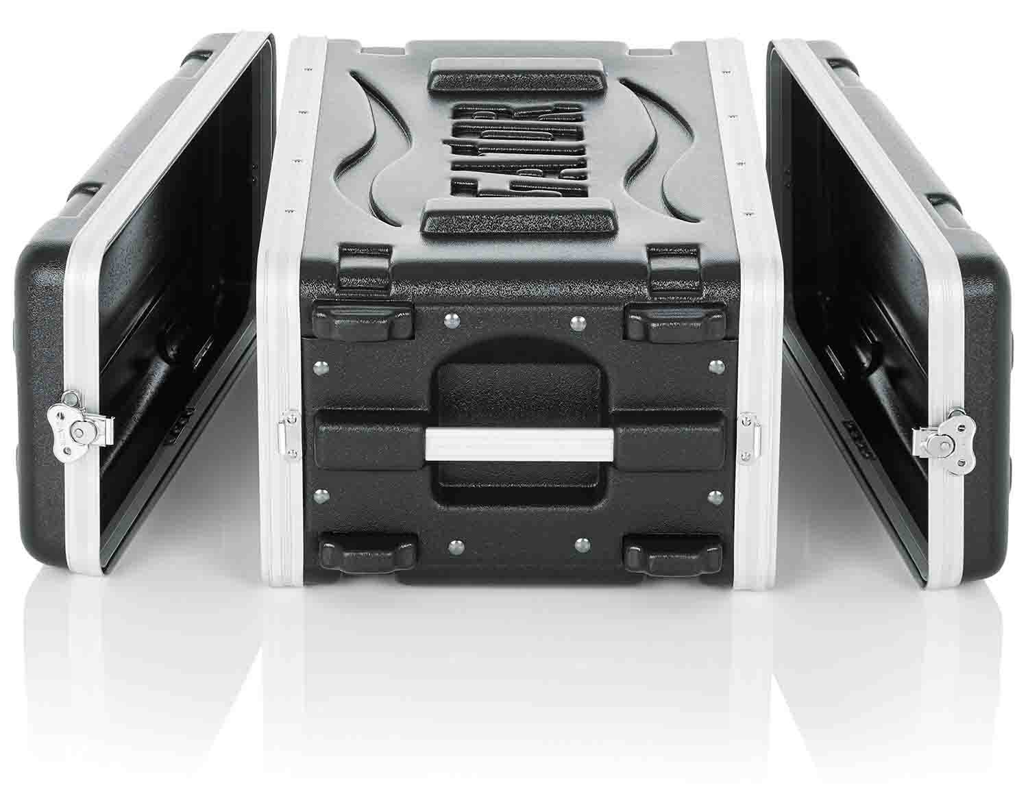 Gator Cases GR-4S Shallow Molded 4U Audio Rack Case 14.25″ Deep - Hollywood DJ