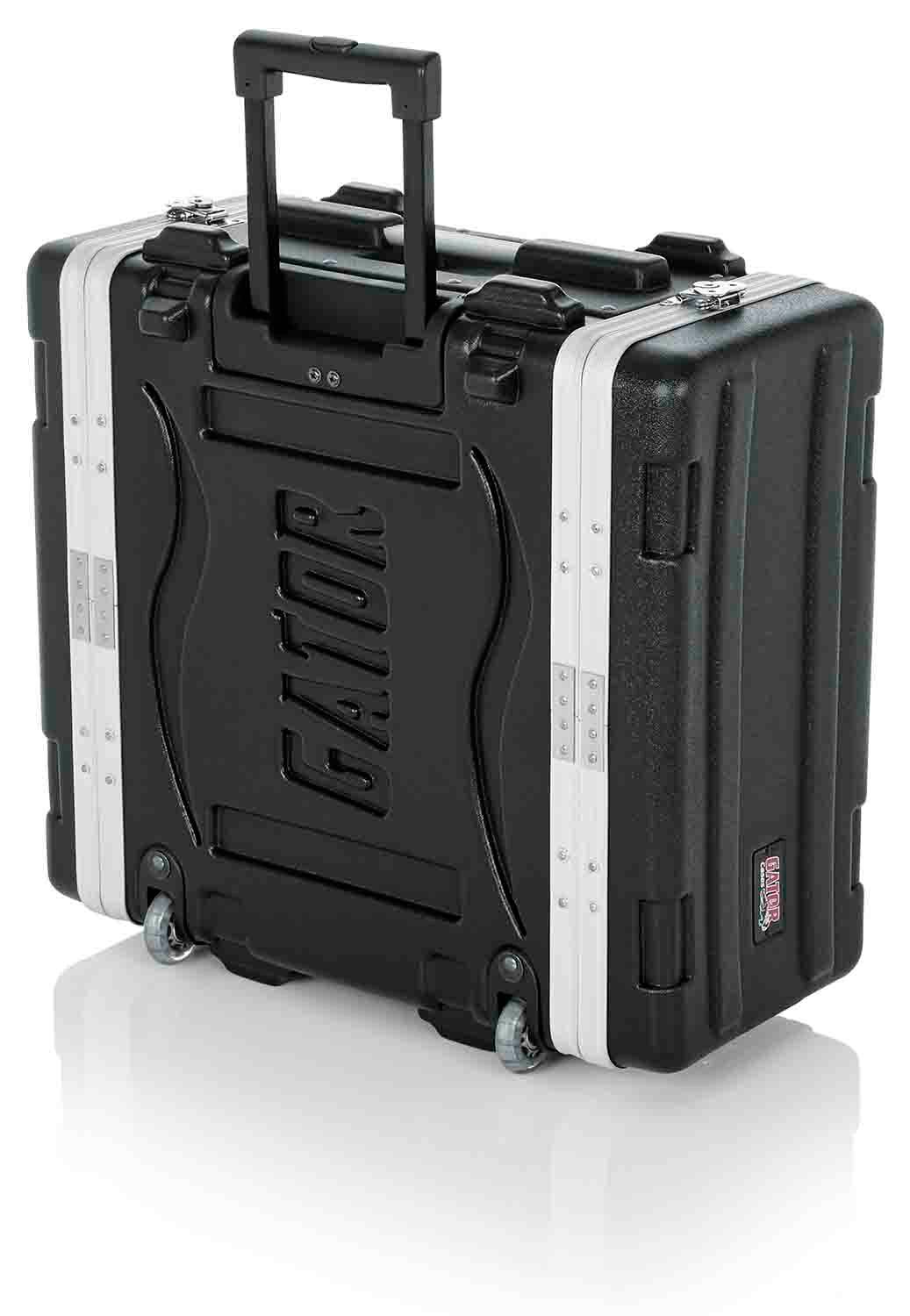 Gator Cases GRR-4L Rolling Molded 4U Rack Case - Hollywood DJ