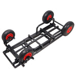 ProX X-ROLLNRUN Folding 8-in-1 Multi-Cart Rolling Utility, Dolly Height Adjustable Rolling Hand Truck by ProX Cases