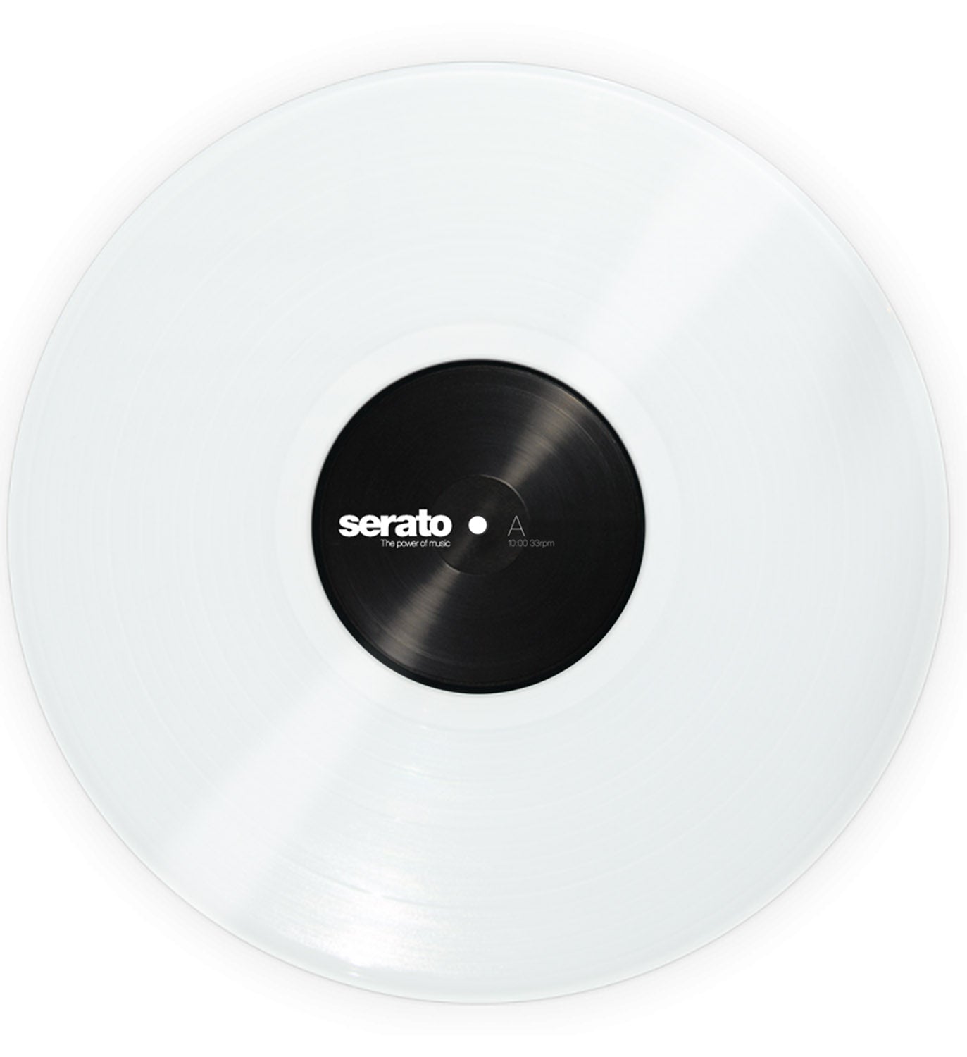 Serato SCV-PS-CLE-OV 12" Clear Control Vinyl (Pair) - Hollywood DJ