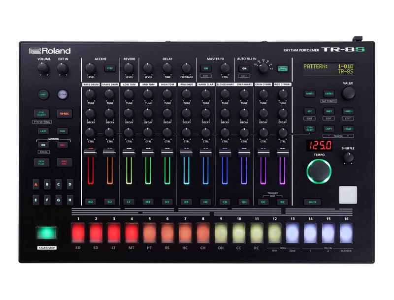 Roland TR-8S Rhythm Performer - Hollywood DJ