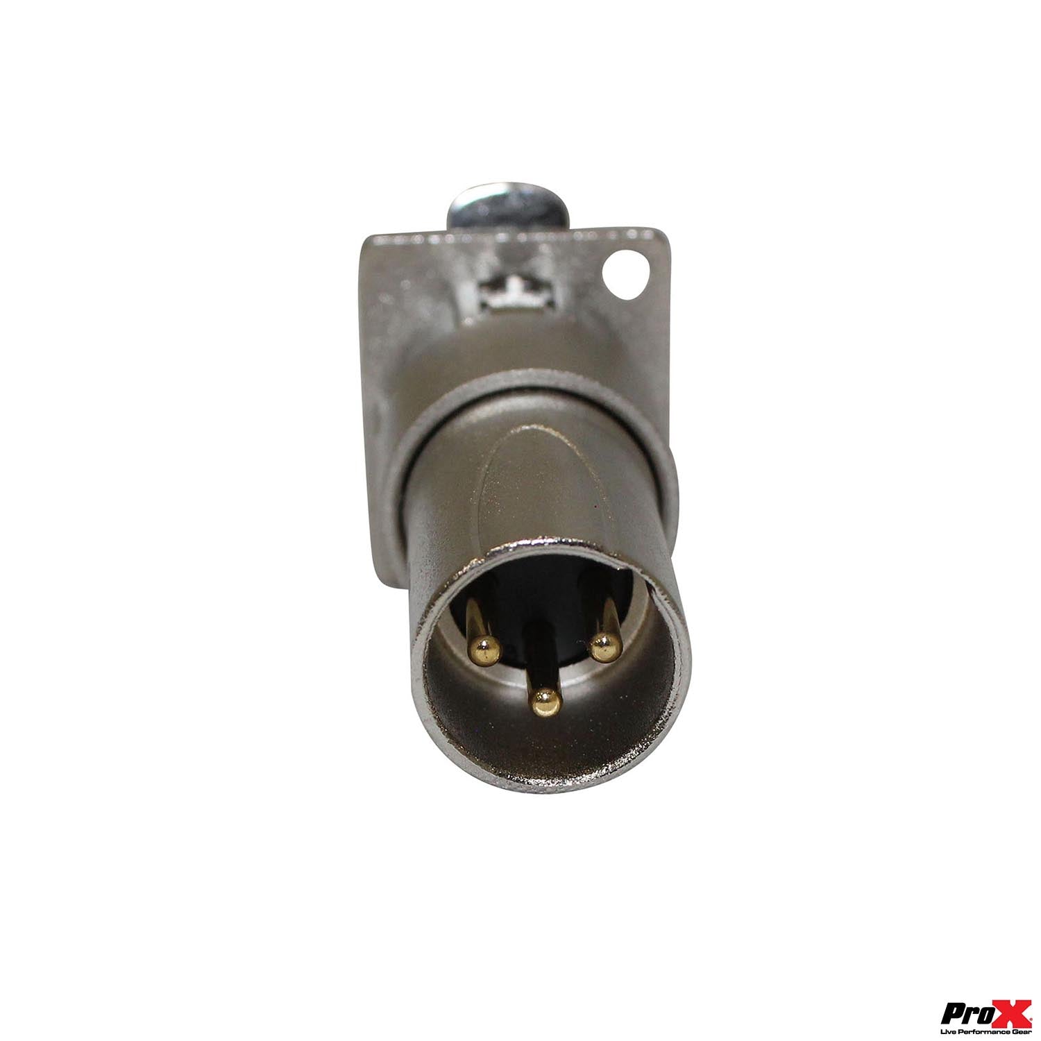 ProX XC-3FDM XLR Female to Male Adapter for Panel Mount - Hollywood DJ