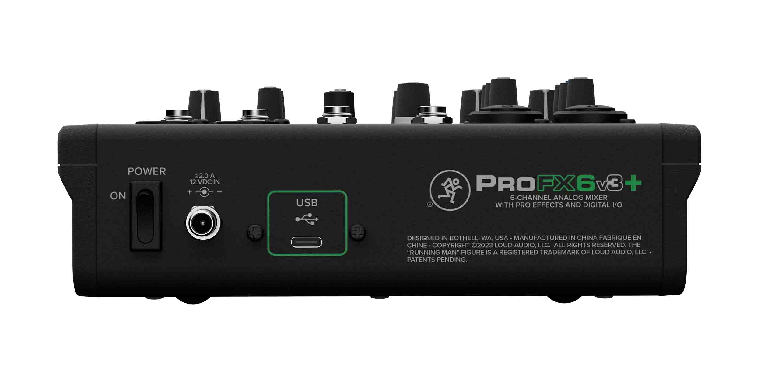 Mackie ProFX6v3+, 6-Channel Analog Mixer with Enhanced FX, USB Recording Modes and Bluetooth Mackie