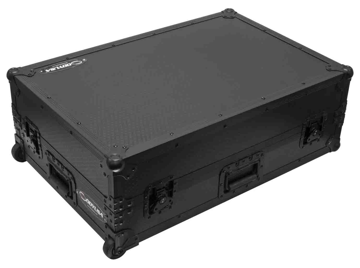 Odyssey 810271 Glide Style 1U Case for Pioneer DDJ-1000 DJ Controller with Wheels - Hollywood DJ