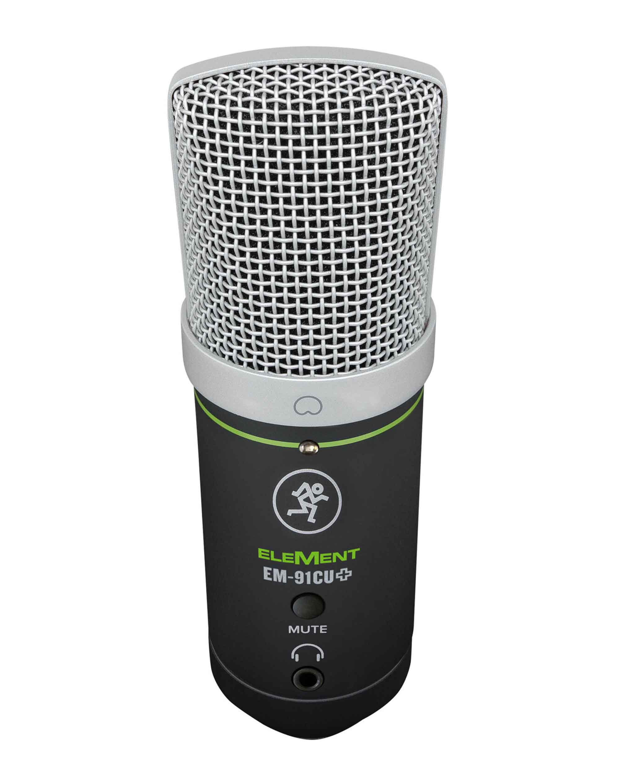 Mackie EM-91CU+ EleMent Series USB Condenser Microphone - Hollywood DJ