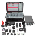 SKB Cases 3i-2011-7DL iSeries 2011-7 Rolling Waterproof Case with Think Tank Dividers and Lid Organizer - Hollywood DJ