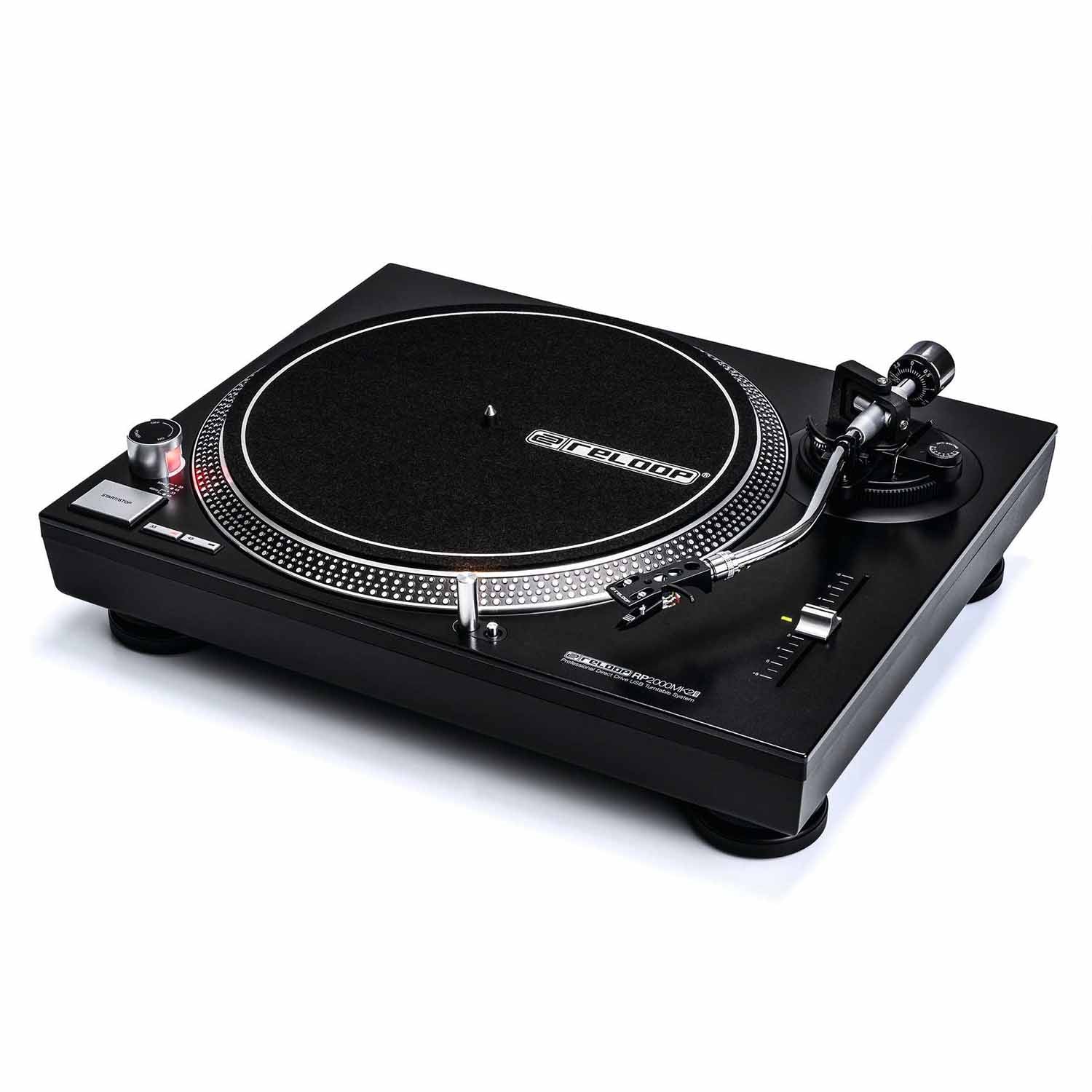 Discontinued: Reloop RP-2000-USB-MK2, Professional Direct Drive USB Turntable System - Hollywood DJ