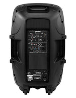 Gemini Sound AS-2115BT-PK, 15-Inch Active Bluetooth Loudspeaker with Stand and Mic - 2000W - Hollywood DJ