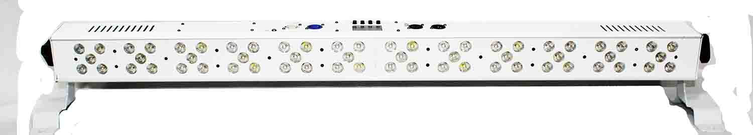 ProX X-BAR60RGBWA-W IRC Ultrabright Dazzler Bar with 60 3W RGBWA LED in White Housing - Hollywood DJ