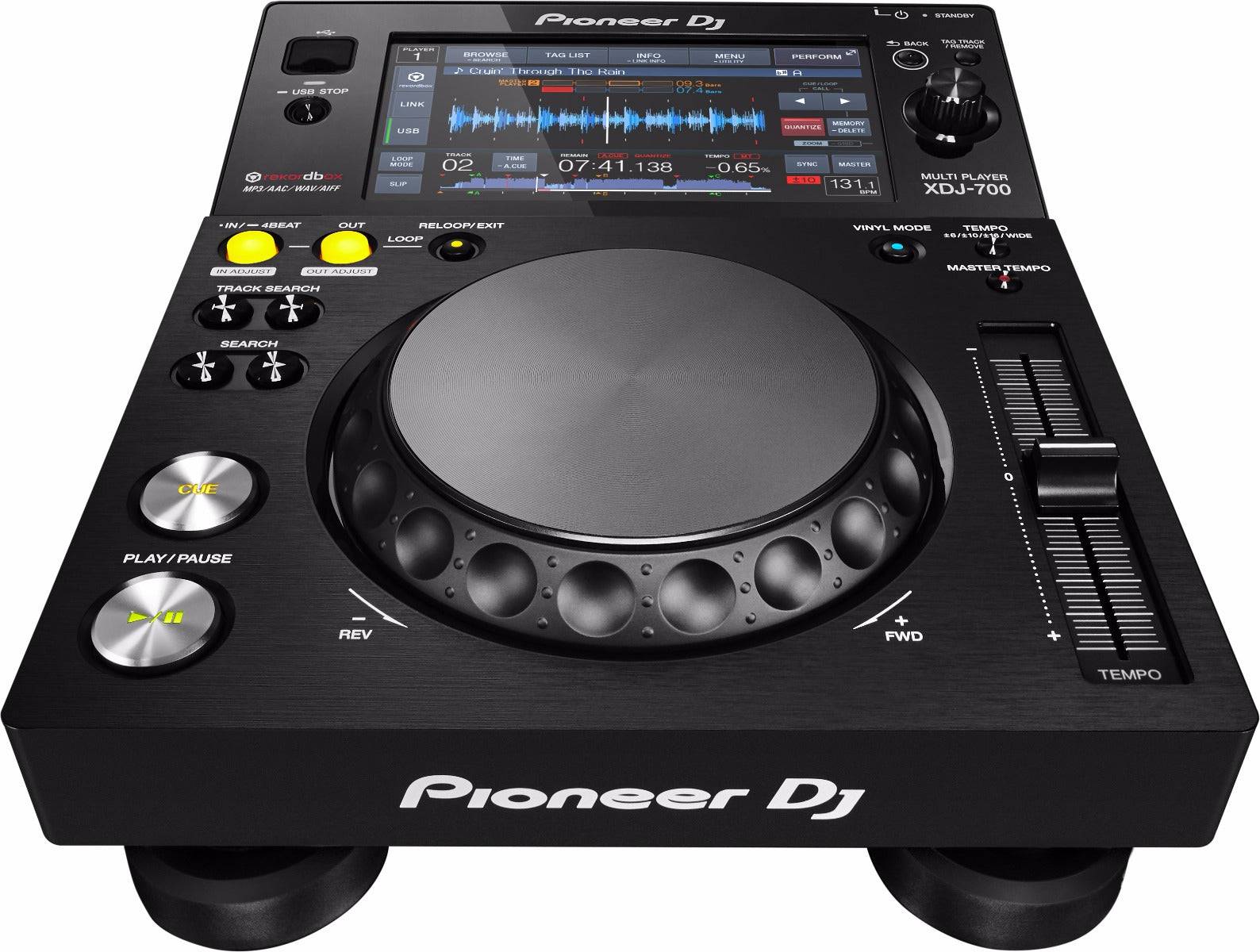 Pioneer Dj XDJ-700 Rekord Box-Ready, Compact Digital Deck - Hollywood DJ