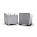 LD Systems CURV500AVSW Portable Array System AV Set Including Speaker Cables - White - Hollywood DJ