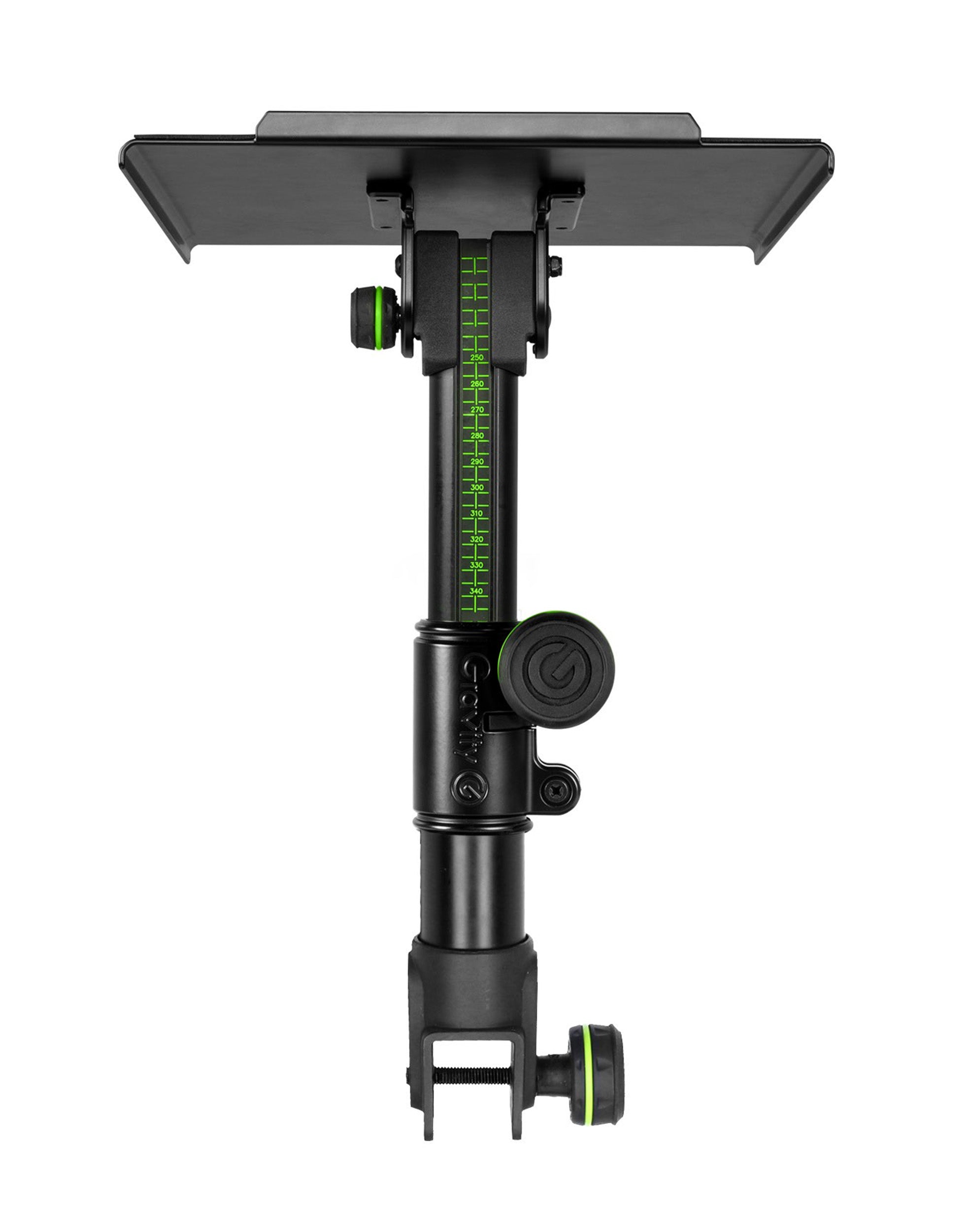 Gravity FT 01 MT B, Flexible Studio-Monitor Tray for DJ Desk - Hollywood DJ