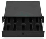 Gator Cases GRW-DRWMIC10, 10 Microphone Lockable Drawer – 2U - Hollywood DJ