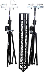ProX T-LS35C Lighting System Triangle Truss with Crank Up System 5ft ,10ft ,15ft Wide - Hollywood DJ