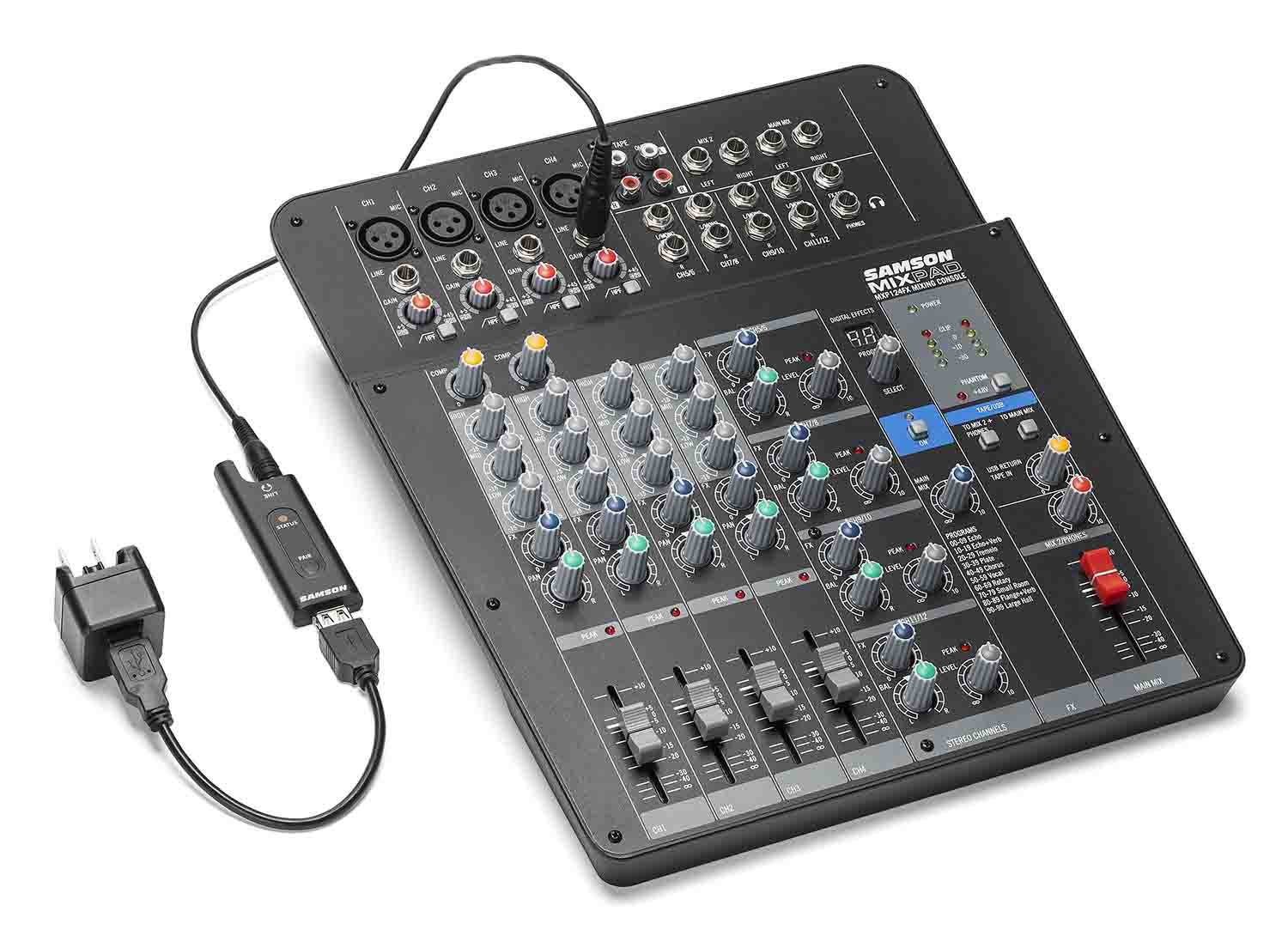 Samson SWXPD2BLM8, XPD2 Presentation USB Digital Wireless System - LM5 Lavalier Microphone - Hollywood DJ