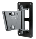 K&M 24471 Speaker Wall Mount - Black - Hollywood DJ