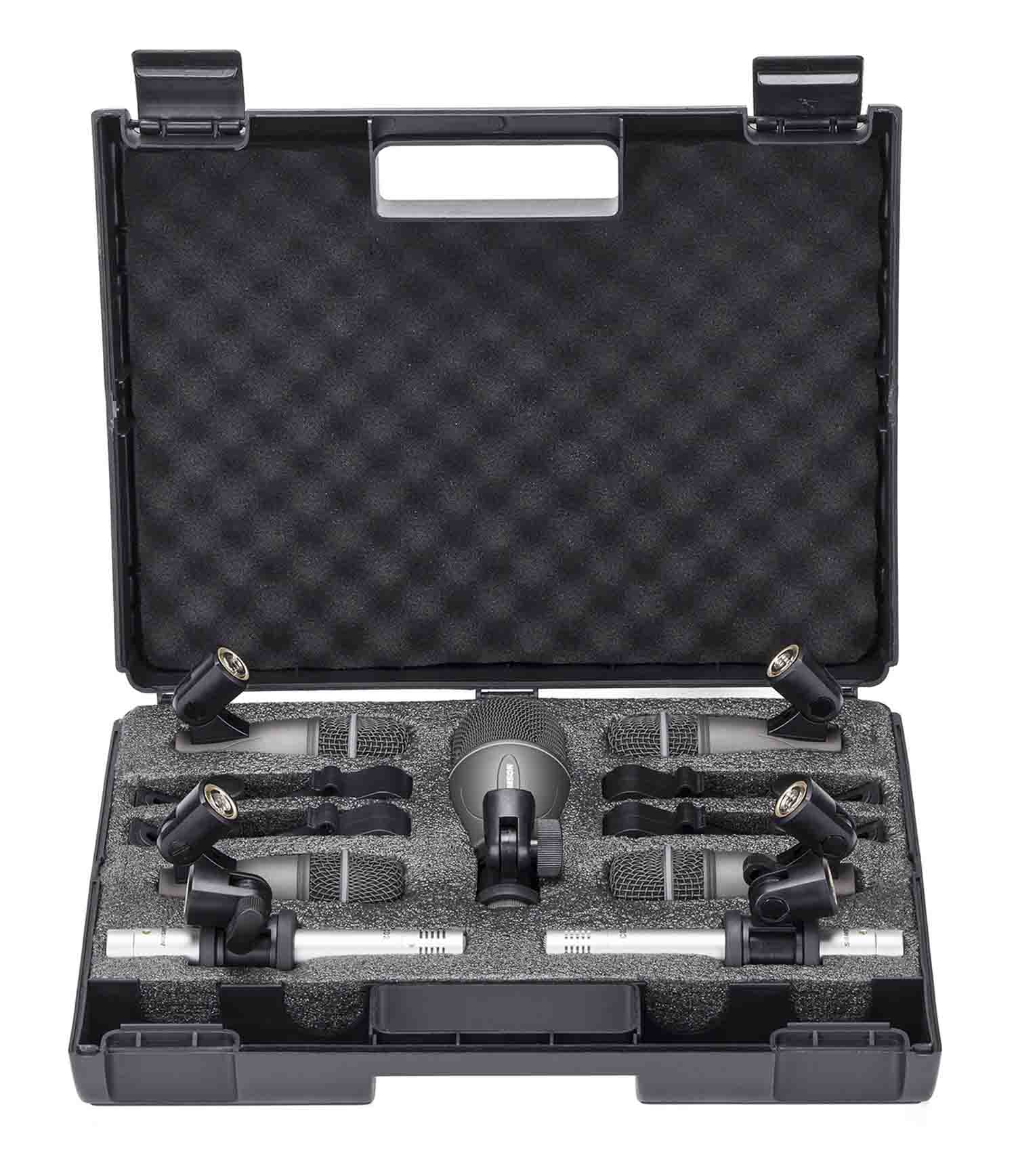 Samson DK707, 7-Piece Drum Microphone Kit - Hollywood DJ