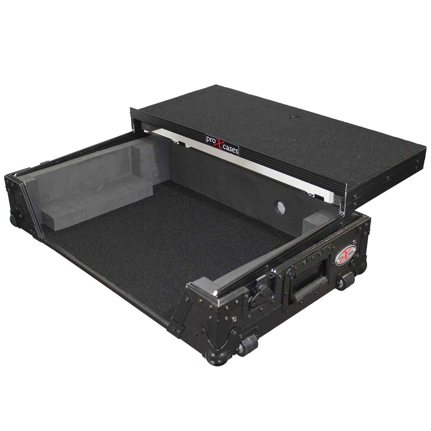 ProX XS-XDJR1WLTBL, DJ Flight Case for Pioneer XDJ-R1 Digital Controller - Black - Hollywood DJ