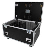 PROX XS-UTL483030W MK2 TruckPaX Heavy-Duty Truck Pack Utility Flight Case W-Divider and Tray Kit - 1/2 Inch Plywood - Hollywood DJ