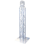 ProX KT-SQ656TOTEMTCX2, K-Truss 6.56 Lightweight Square Truss Totem Full Package Includes White Scrim, Top Plate and Base Plate ProX Cases