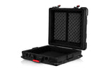 Gator Cases GTSA-MIX192106 Polyethylene DJ Mixer and Equipment Case - 19″x21″x6″ - Hollywood DJ