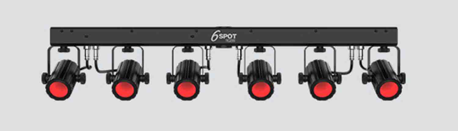 Chauvet DJ 6SPOT RGBW, High Intensity Quad Color (RGBW) LED Effect Lighting - Hollywood DJ