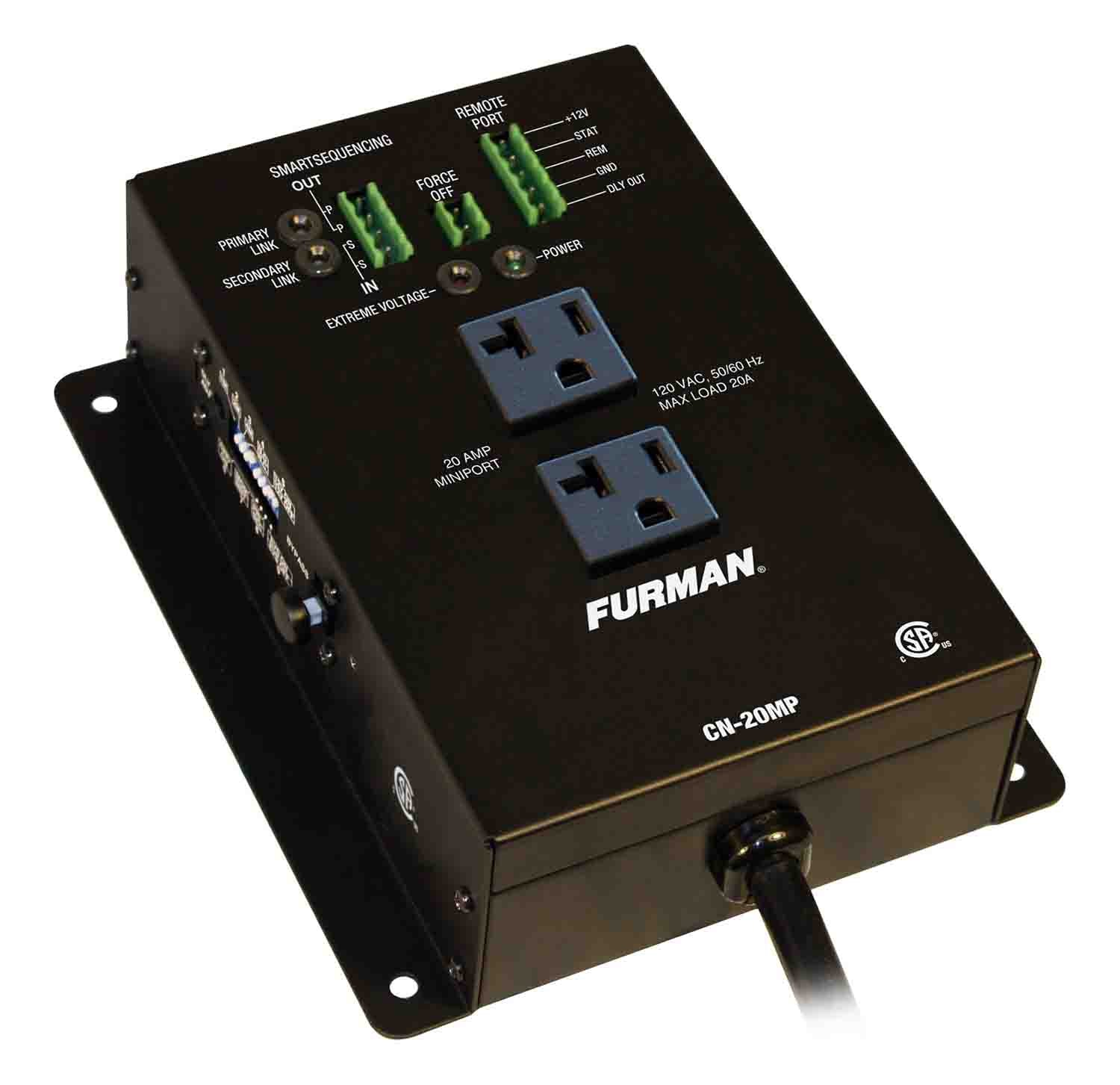 Furman CN-20MP Remote Duplex Power Sequencer - Hollywood DJ