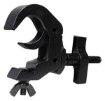 ProX T-C12H-BLK 2" Easy Self Lock Clamp with Big Knob - Black Finish - Hollywood DJ
