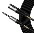 Mogami MCP SXM 20, CorePlus XLR Male to 1/4" TRS Male Patch Cable (20') - Hollywood DJ