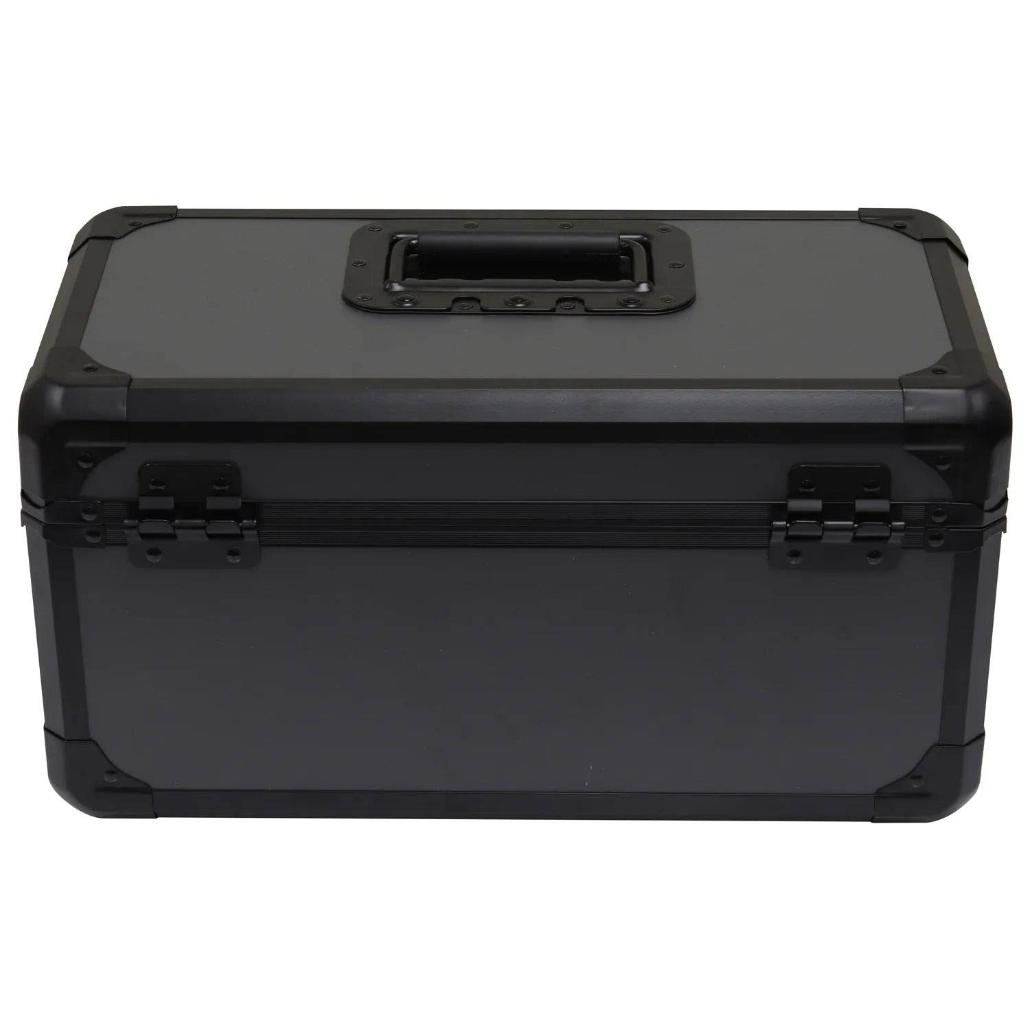 Odyssey K45120BLG Utility Case for 120 7″ Vinyl Records - Black KROM on Gray - Hollywood DJ
