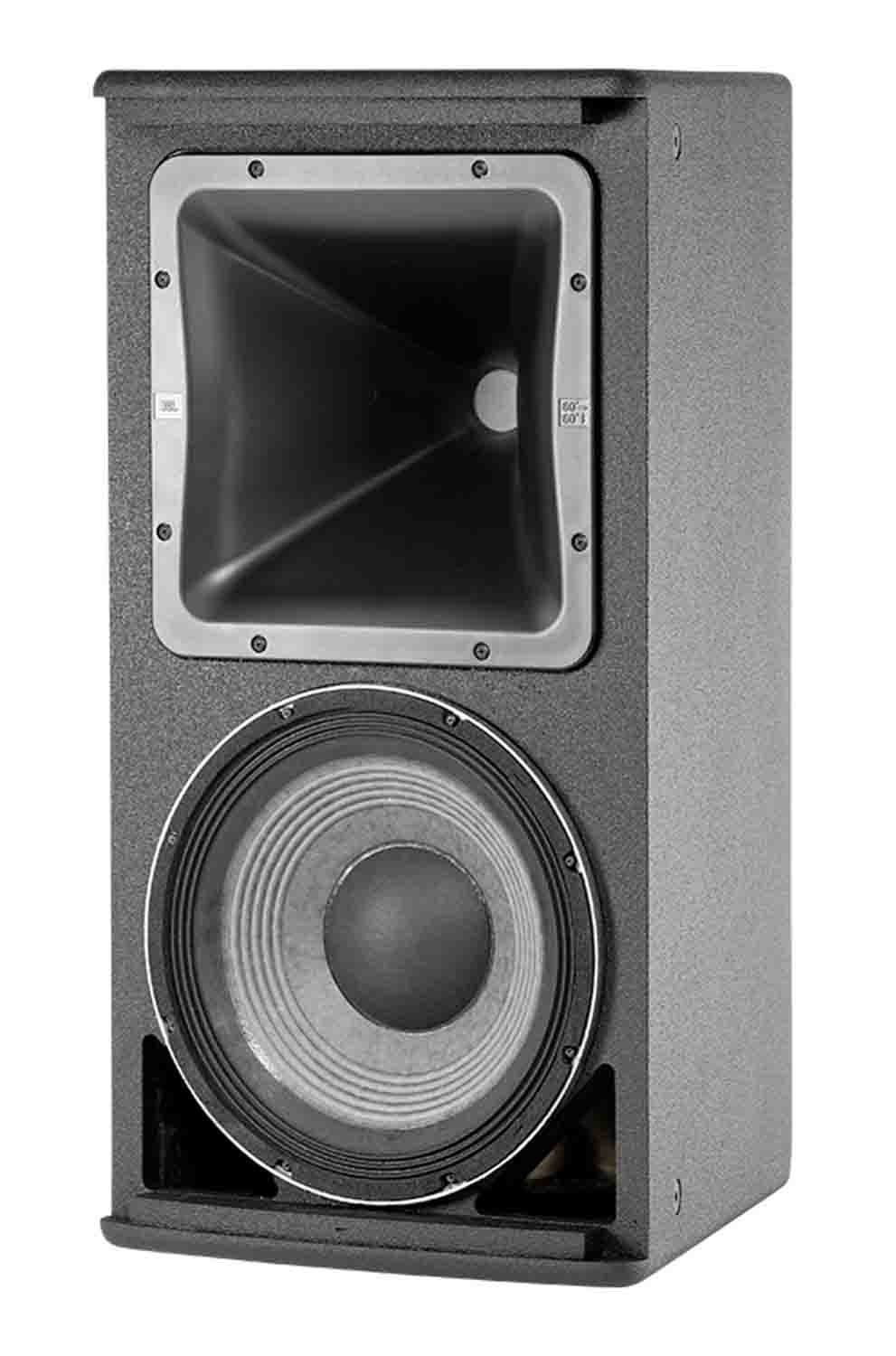 JBL AM7212/66 High Power 2-Way Loudspeaker with 1 x 12" LF and Rotatable Horn - Hollywood DJ